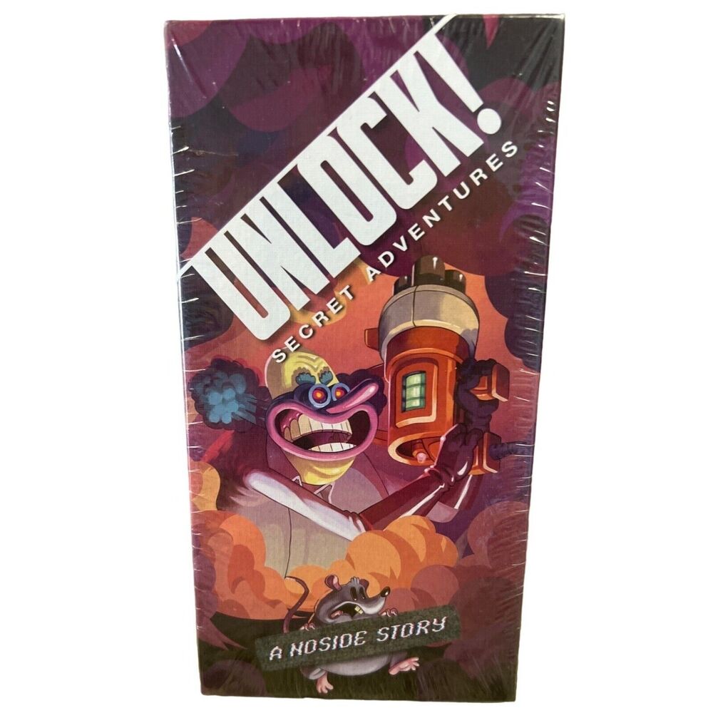 New UNLOCK! A Noside Story Card Game Escape Room Adults Kids Family Game Night